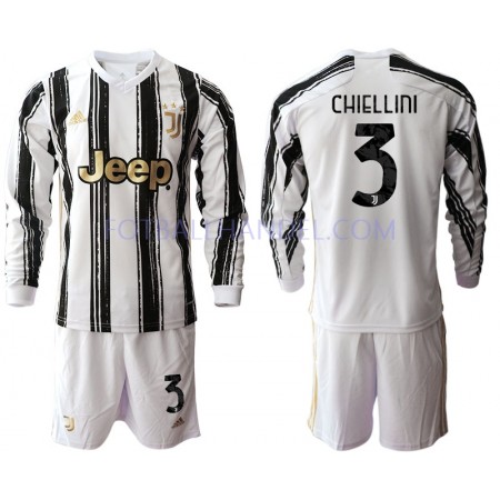 Barn Fotballdrakter Juventus Giorgio Chiellini 3 Hjemme 2020-21 Langermet